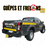Guêpes et Frelons 28 • Adhésif véhicule
